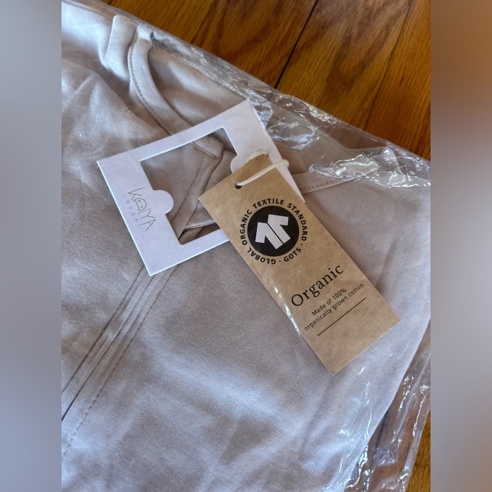 Organic Cotton Baby Sleep Sack - Beige